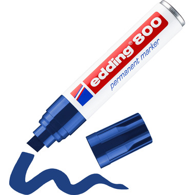 EDDING Permanent Marker 800 4-12mm 800-3 blau