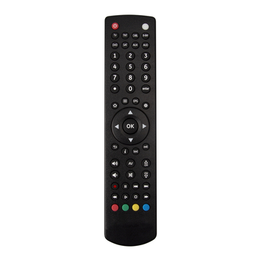 Universal remote control for TV and Decoder