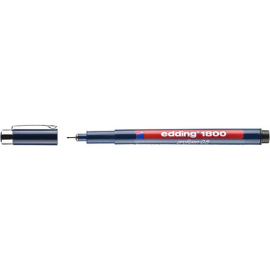 EDDING Profipen 1800 0.50mm 1800-1-05 schwarz