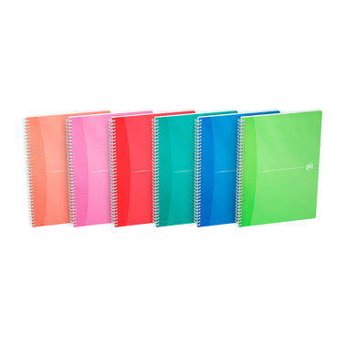 OXFORD Blocco a spirale MyColours A4 100101864 quadrettato 5mm, 90g 90 fogli