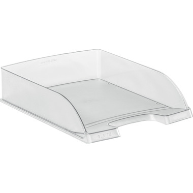 LEITZ Corbeille à courrier Plus A4 52270003 transparent