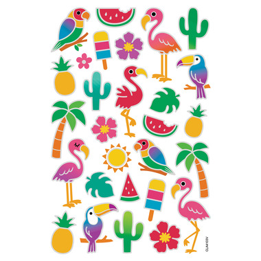 FOLIA Adesivi a bolle 14x21cm 19501 Tropical