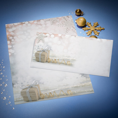 SIGEL Busta Natale 11x22cm DU135 90g 50 pezzi