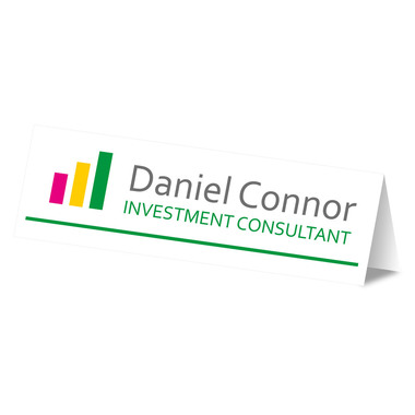 SIGEL Tischkarten 190x60mm DP049 weiss, 185g 40 Stück