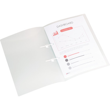 KOLMA Schnellhefter New Century A4 11.202.00 transparent, bis 80 Blatt
