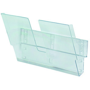 BIELLA Wandfach Murama A4 quer 36545003U transparent, bis 200 Blatt