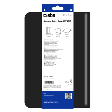 Cover in Buchform für Samsung Galaxy TAB A 10.5” 2018, Standfunktion