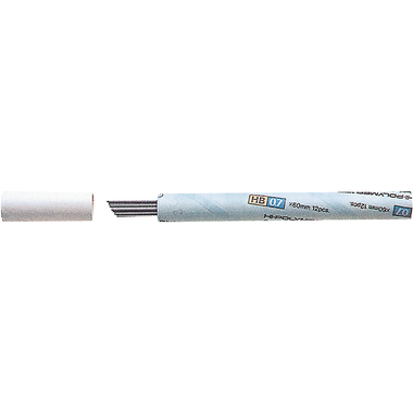 PENTEL Mines crayons Super 0.7mm C727-HB noir/12 pcs.