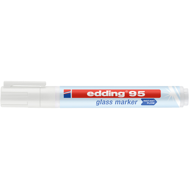 EDDING marqueur de verre 95 95-049 blanc