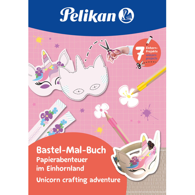 PELIKAN Verbastelbuch Einhornland 101554 A4 140g/m2