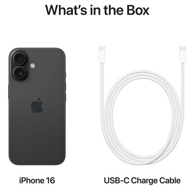 Apple iPhone 16 Plus (128GB, Black)