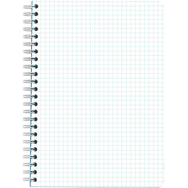 RHODIA Bloc à spirales Couleurs A5 118077C vert, carreaux 60 feuilles