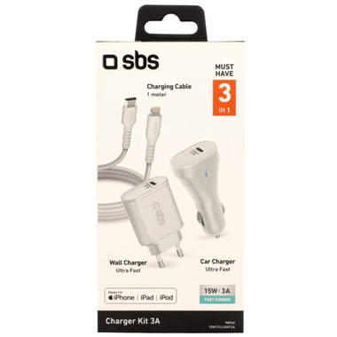 Charger Kit 3 A, lighning