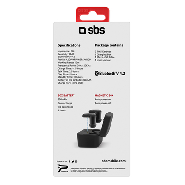 Auricolari Bluetooth stereo ultraleggeri