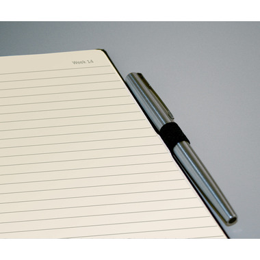 CONCEPTUM Wochennotiz-Kalender 2026 C2625 1W/2S schwarz 14x9.3cm