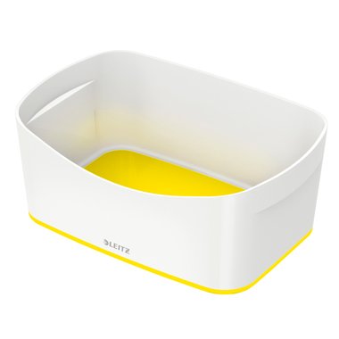 LEITZ MyBox WOW support-coquille 5257-10-16 blanc/jaune