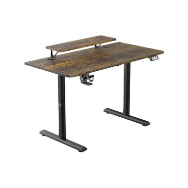 Ultradesk Gaming Tisch Highlander Braun