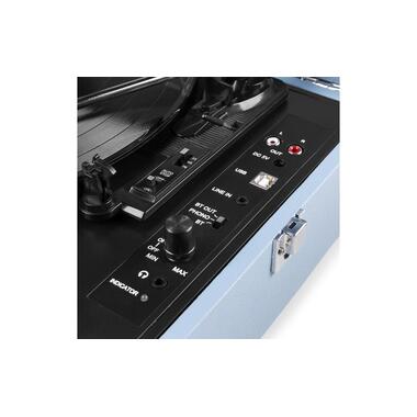 Fenton Turntable with Bluetooth RP118E Blue