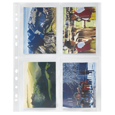 HWB Pochettes photos A4 03606.01 10x15cm 120my lisse 10 pcs.