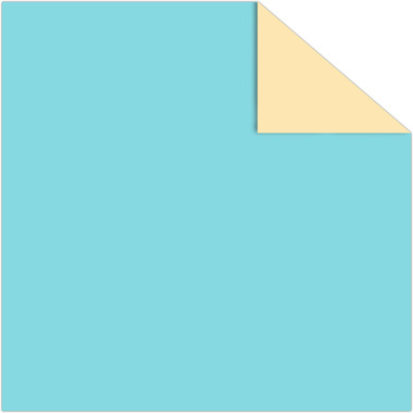 URSUS Dépliants Duo 15x15cm 22885599F pastel 100 feuilles