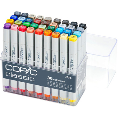 COPIC Marker Classic 20075158 Basis-Set, 36 Stück