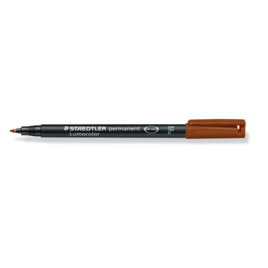 STAEDTLER Lumocolor permanent F 318-7 braun