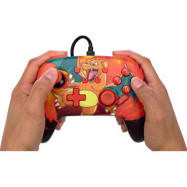 Power A Enhanced Wired Controller Pokémon: Charizard Vortex