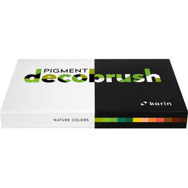KARIN Pigment Deco Brush 29C3 Nature Colors Set 12 Farben