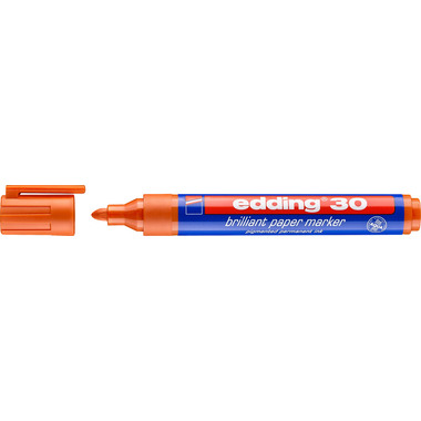 EDDING Permanent Marker 30 1,5-3mm 30-6 orange
