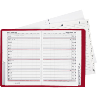 BIELLA Agenda Glasgow 2026 855312470026U 1M/2P rossovino ML 10x13.9cm