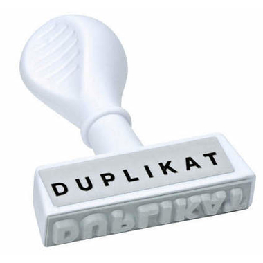 WEDO Textstempel 193 14 Duplikat