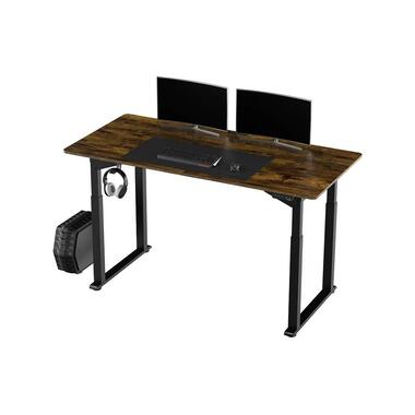 Ultradesk Table de jeu Uplift Noir/Brun