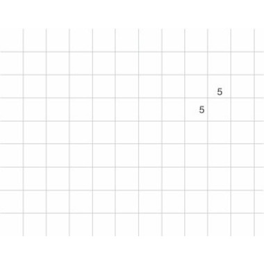 INGOLD-BIWA Quaderno A4 02.0420.55 bianco, 90g 5x5mm 25 pz.