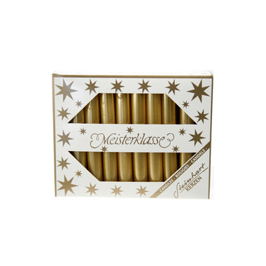 STEINHART Bougies pour sapin 95x13mm 02390-22 or 20 pcs.