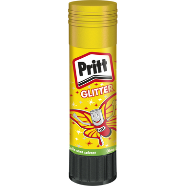 PRITT Klebestift Glitter 20g 900249 pink, rot, gelb