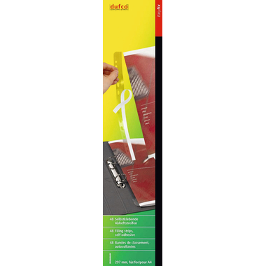 DUFCO Easyfix strips 50004.004 autocollantes, 297mm, 48 pcs.