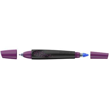 SCHNEIDER Rollerball Breeze 0.5mm 188808 nero/berry, soft touch
