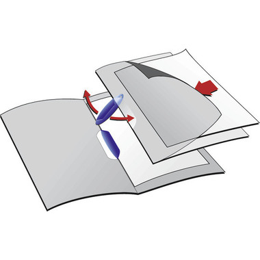 DURABLE Klemmhefter SWINGCLIP 226001 für 30 Blatt A4 schwarz