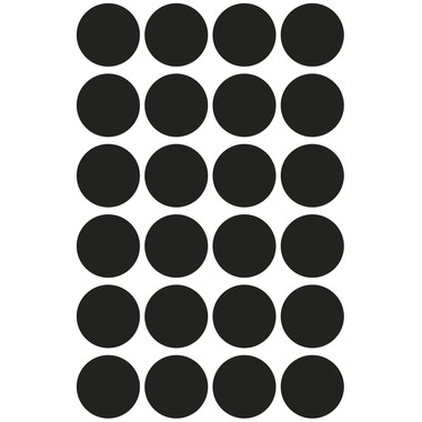 AVERY ZWECKFORM Marcatori 18mm 3003 nero 96 pz.