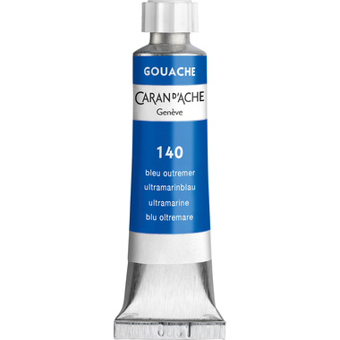 CARAN D'ACHE Couleur opaque Gouache 10ml 2001.140 bleu
