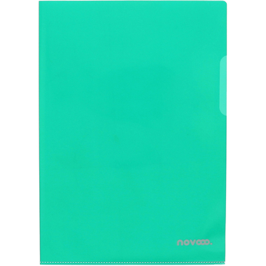 NOVOOO Pro Sichtmappen 140my A4 400197669 grün glatt 10 Stück