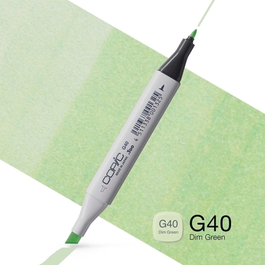 COPIC Marker Classic 20075214 G40 - Dim Green
