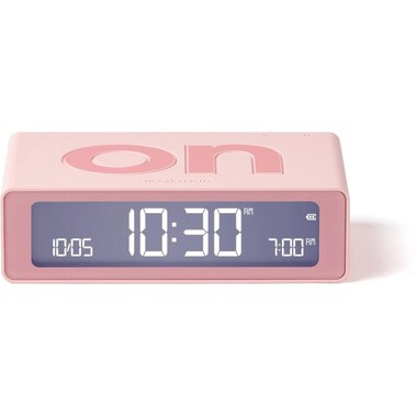 Lexon Digitalwecker Flip Mini Light Pink