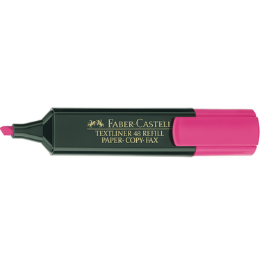 FABER-CASTELL Textmarker TL 48 1-5mm 154828 rose
