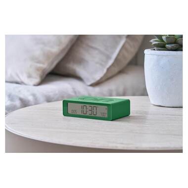 Lexon Sveglia Digitale Flip Mini Verde