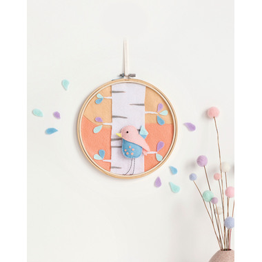 FOLIA Bastelfilz 150g,20x30cm 520495 Pastell