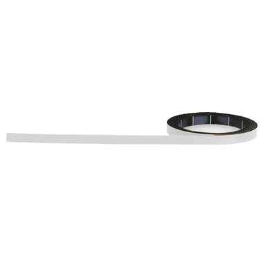 MAGNETOPLAN Ruban Magnetoflex 1260500 blanc 5mmx1m