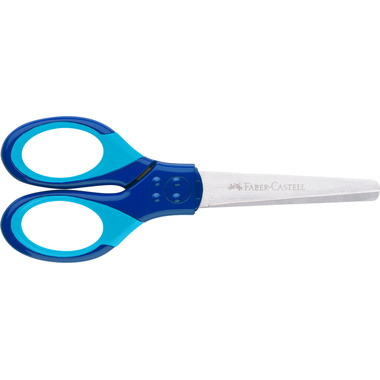 FABER-CASTELL Grip forbice scuola 181549 blu