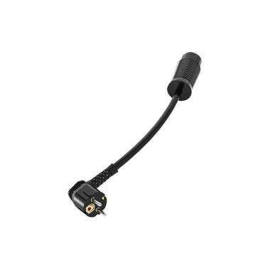 Bury Powerflash Adapter Type E/F Schuko 8 A Black