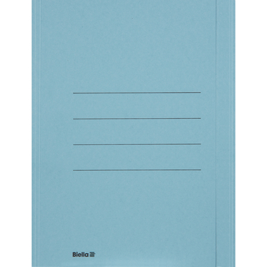 BIELLA Cartelline per archivio A4 25040105U blu 240g/m2 50 pezzi